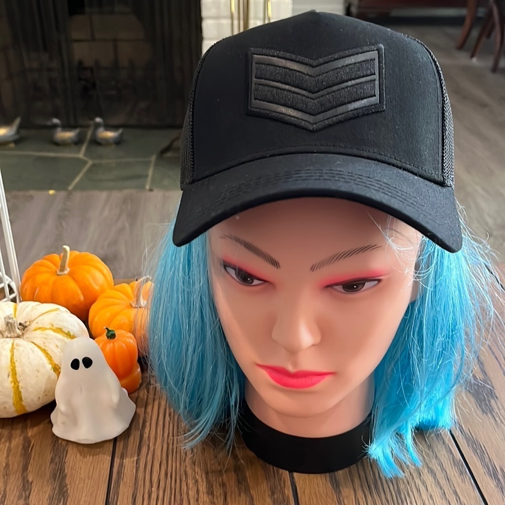Cool unisex military cap in black🎉